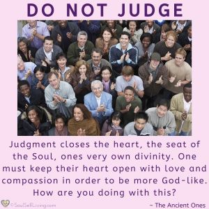 Do Not Judge